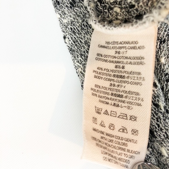 Free People Bumble Bees Tunic Shark Bite Hem S - Picture 6 of 8